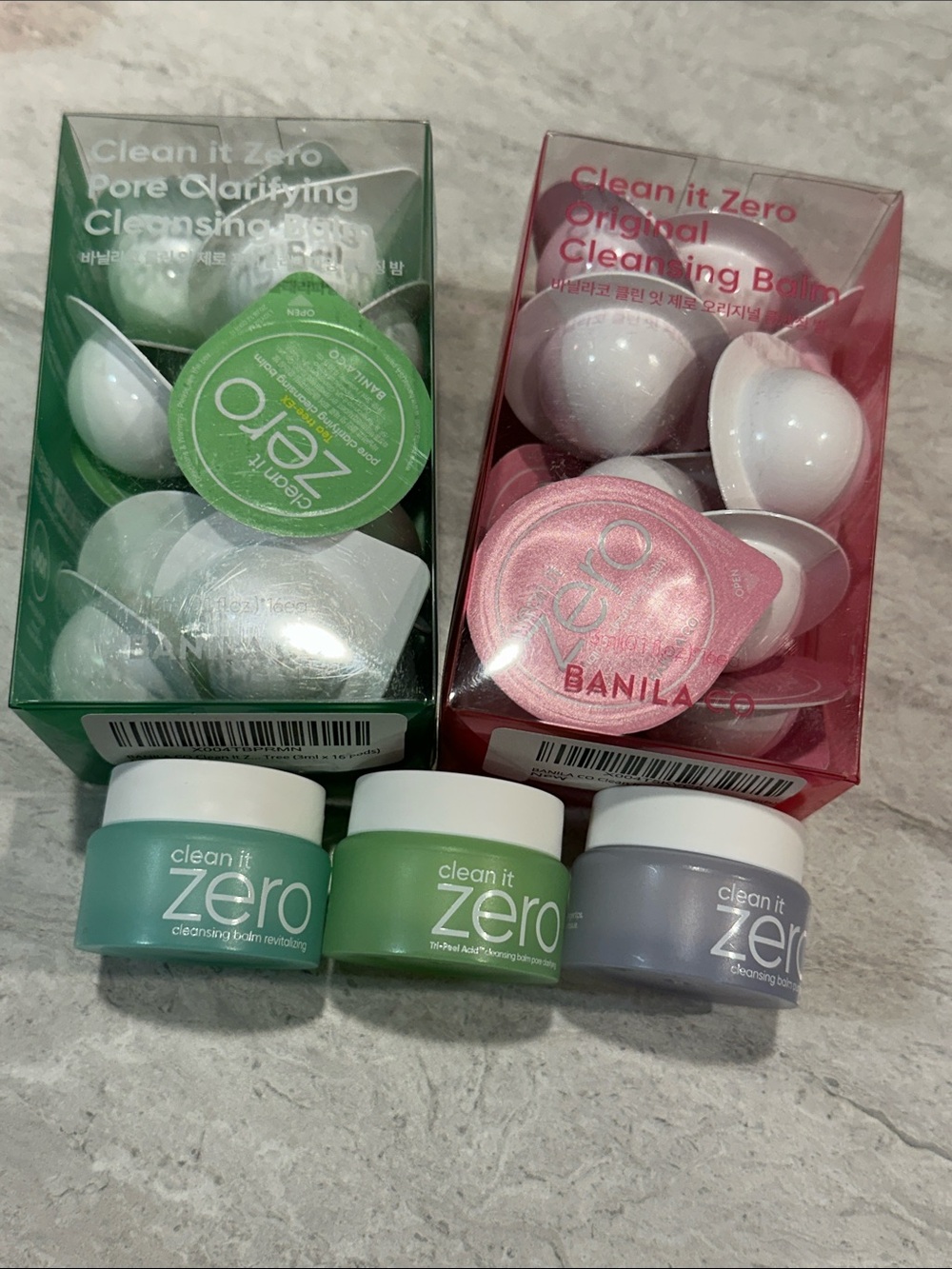 2 Banila Co Clean It Zero Cleansing Balm Pods
